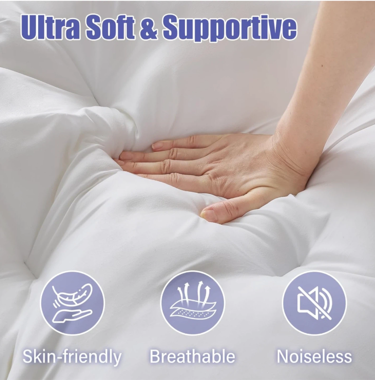 Mattress Topper - 4 Inch Overall Height