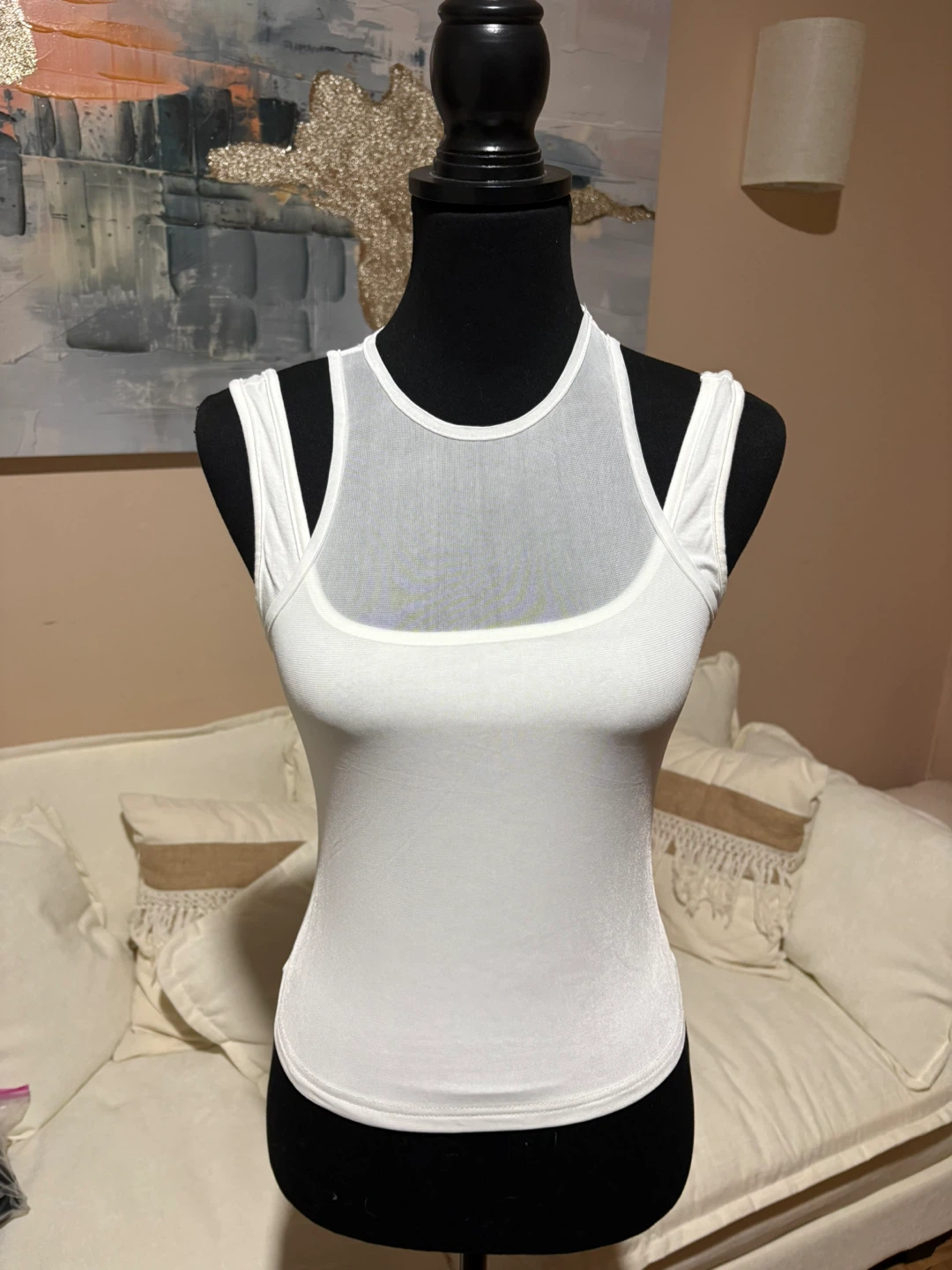 White Tank Top