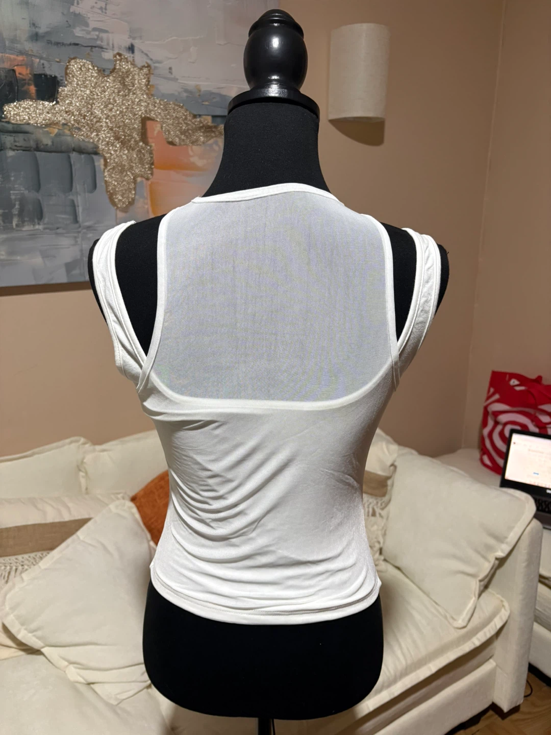 White Tank Top - photo 3