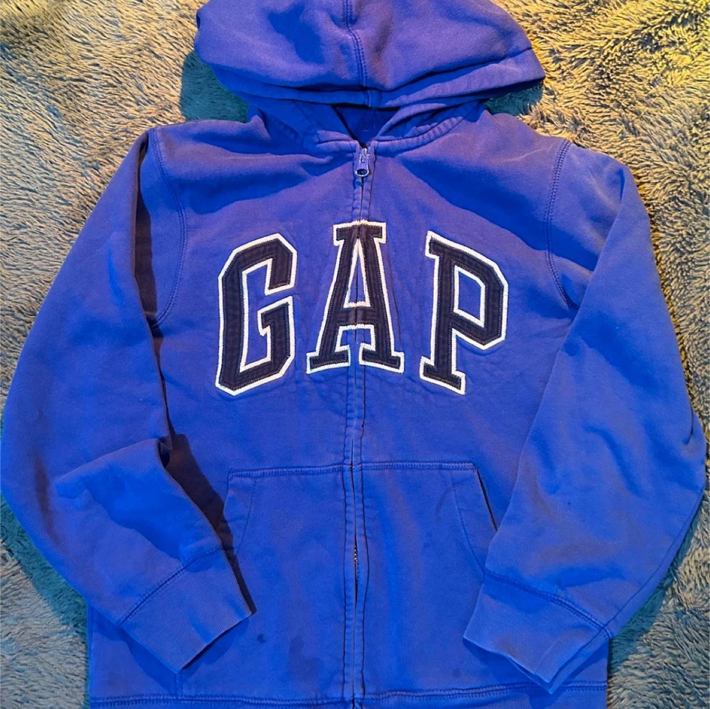 GAP Blue Zip-Up Hoodie