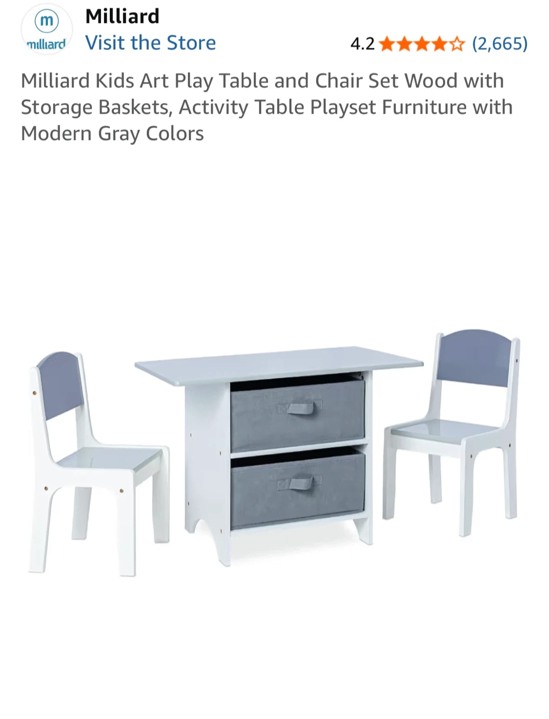 Wooden Kids Table & Chairs - photo 3