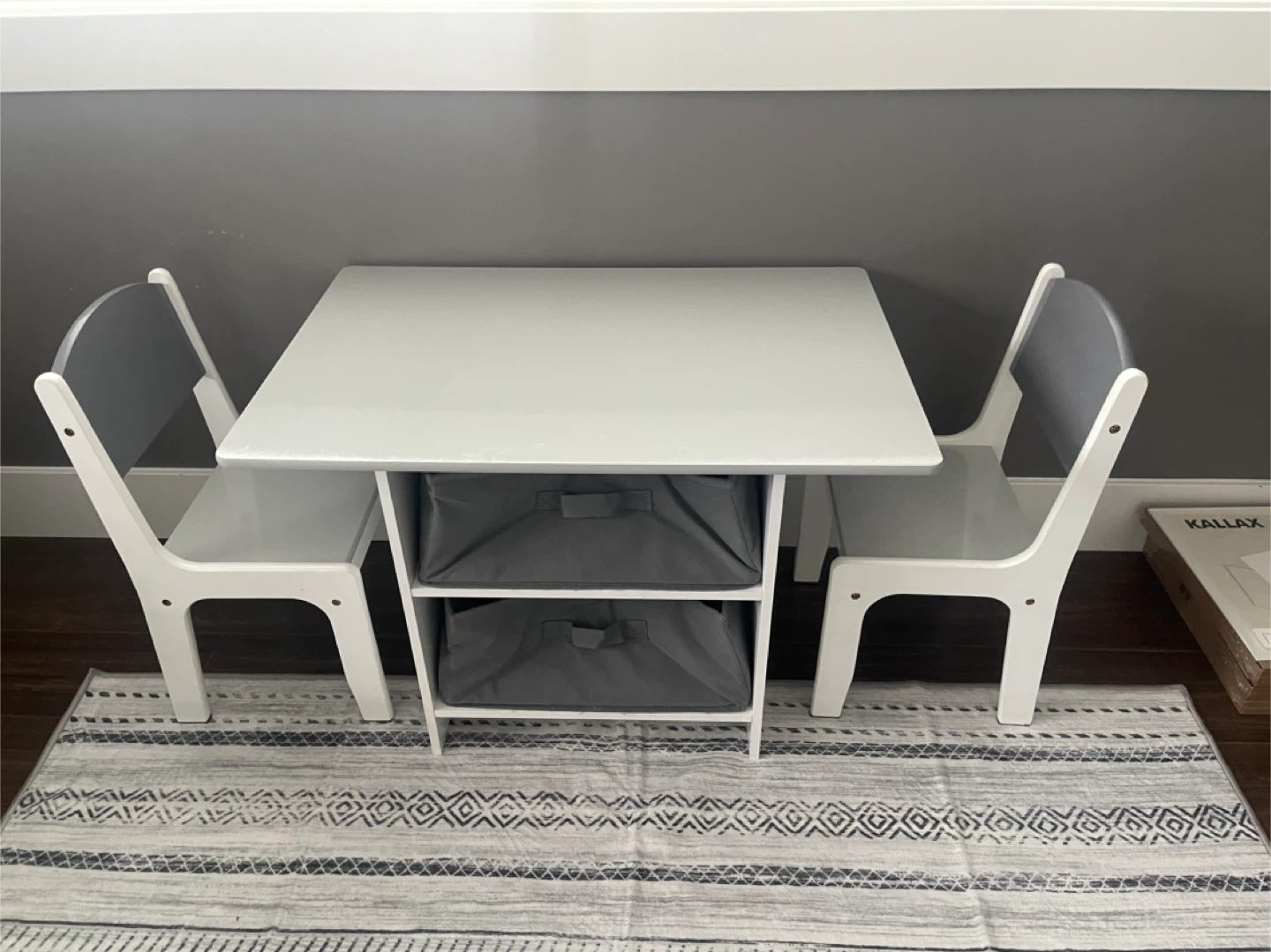 Wooden Kids Table & Chairs