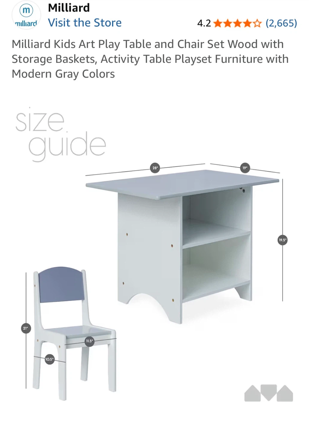 Wooden Kids Table & Chairs - photo 4