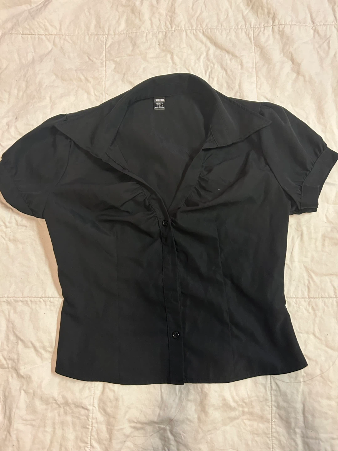 Shein Black Blouse - Size S