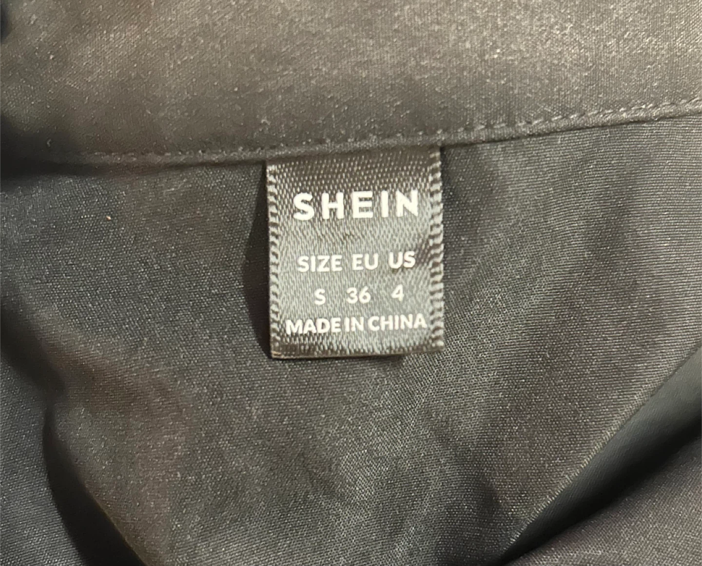 Shein Black Blouse - Size S - photo 2