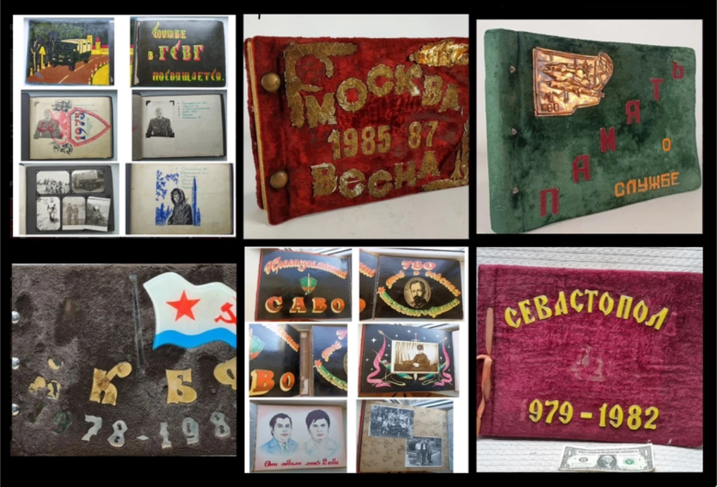 Collection of 6 Military DMB dembel Albums