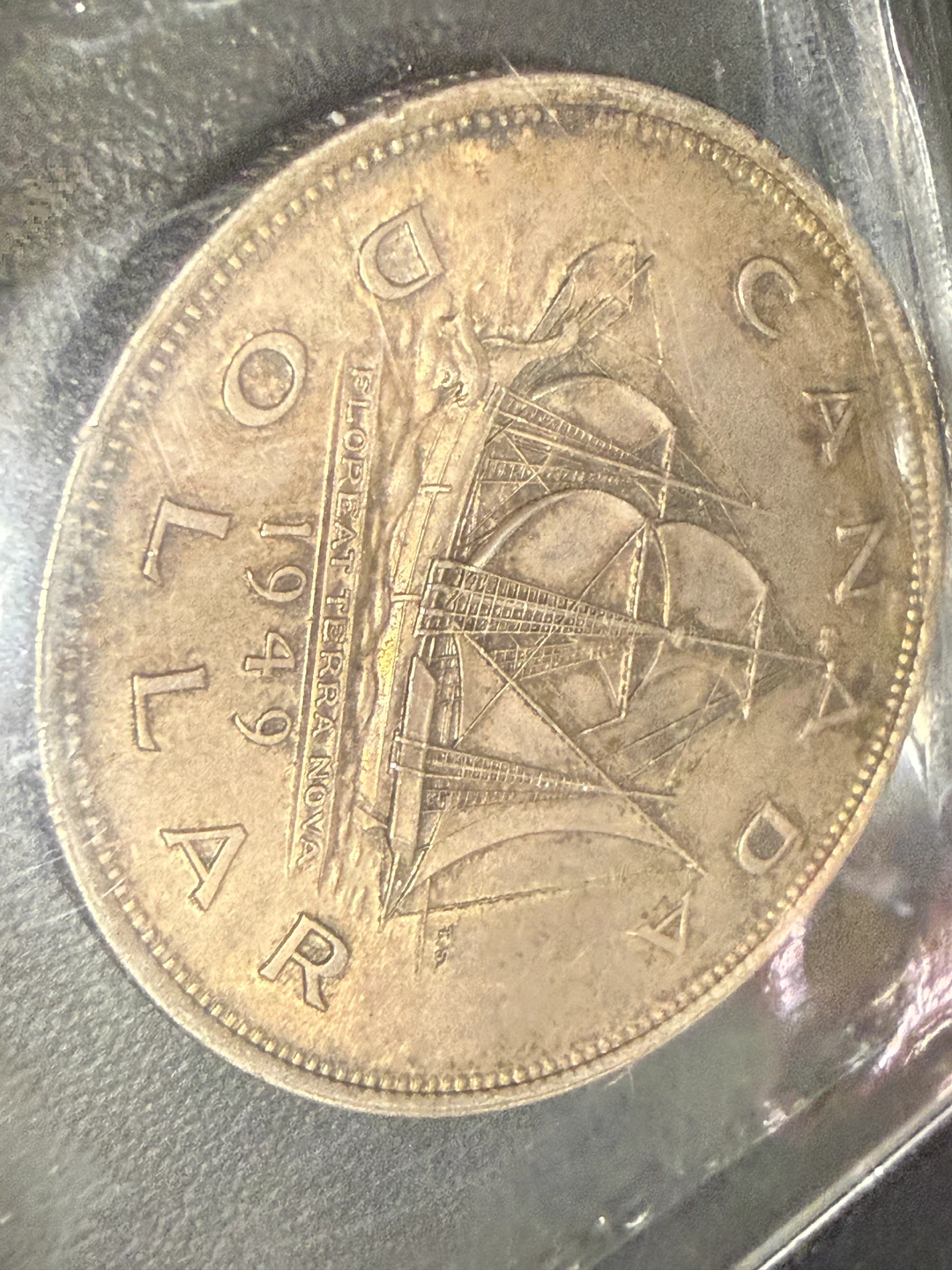 1949 Canada Silver Dollar - ICCS Certified MS64 - photo 5