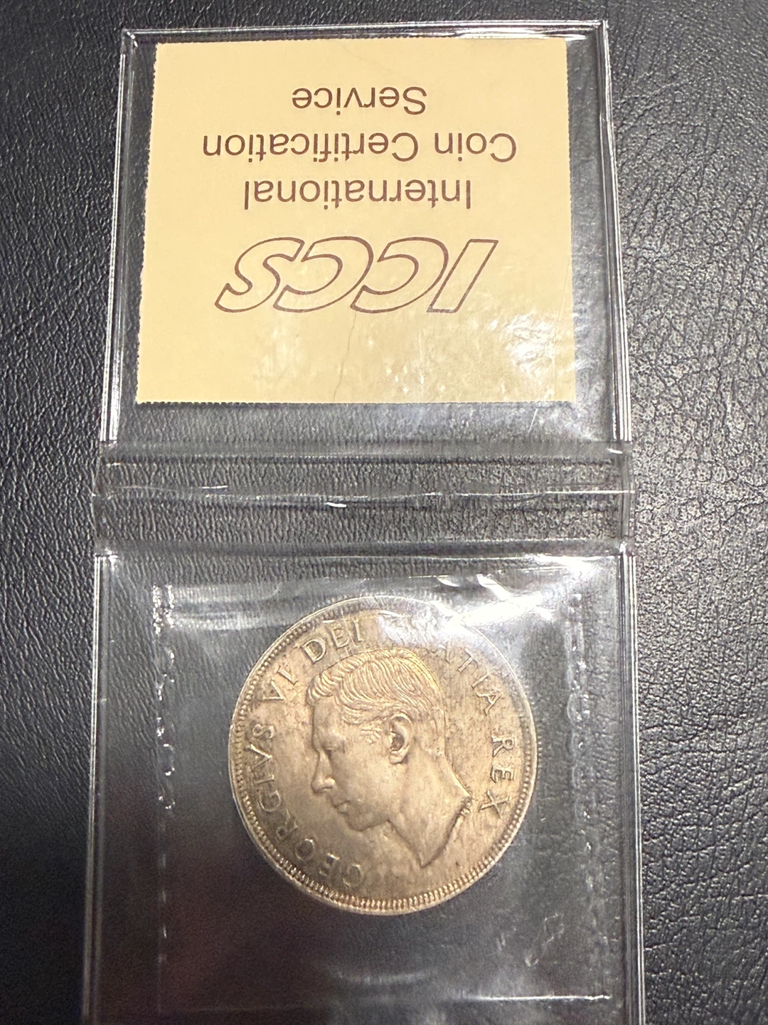 1949 Canada Silver Dollar - ICCS Certified MS64 - photo 2