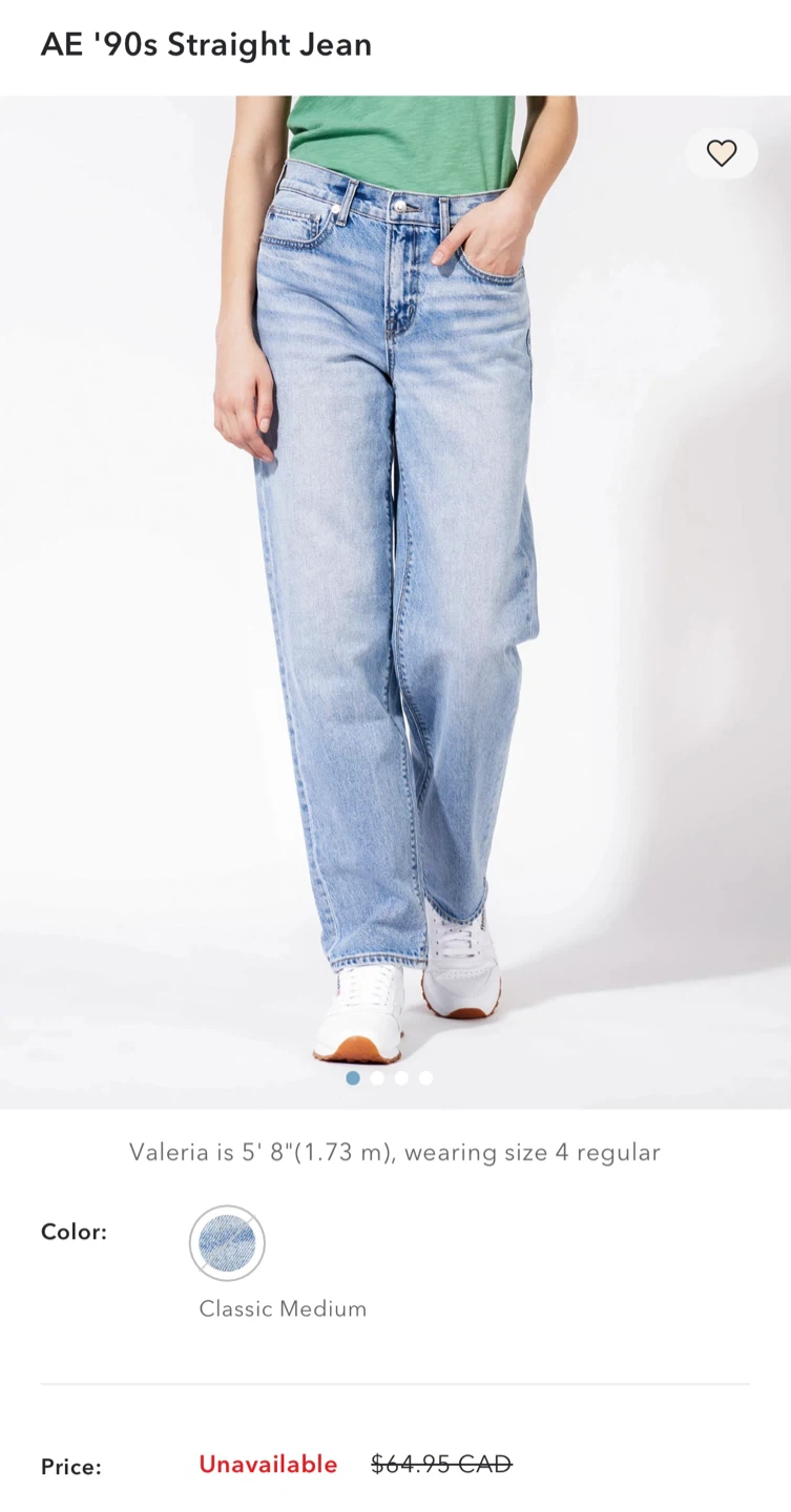 Vintage American Eagle 90’s Straight - photo 4