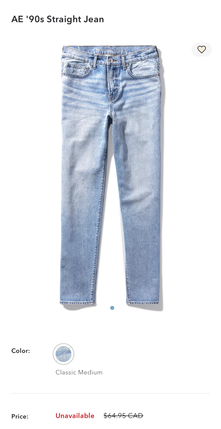 Vintage American Eagle 90’s Straight - photo 5