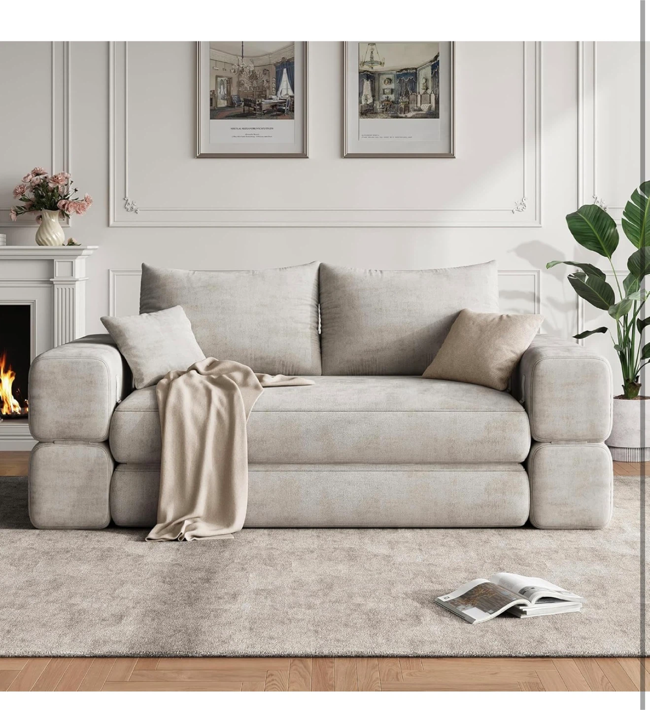 Convertible 4 in 1 Folding Sofa Bed - photo 2