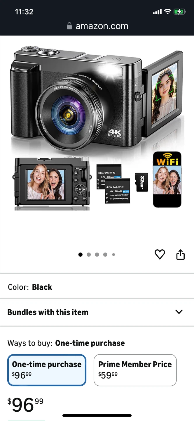 Big sales! - Digital Camera - 4K Ultra HD - photo 2