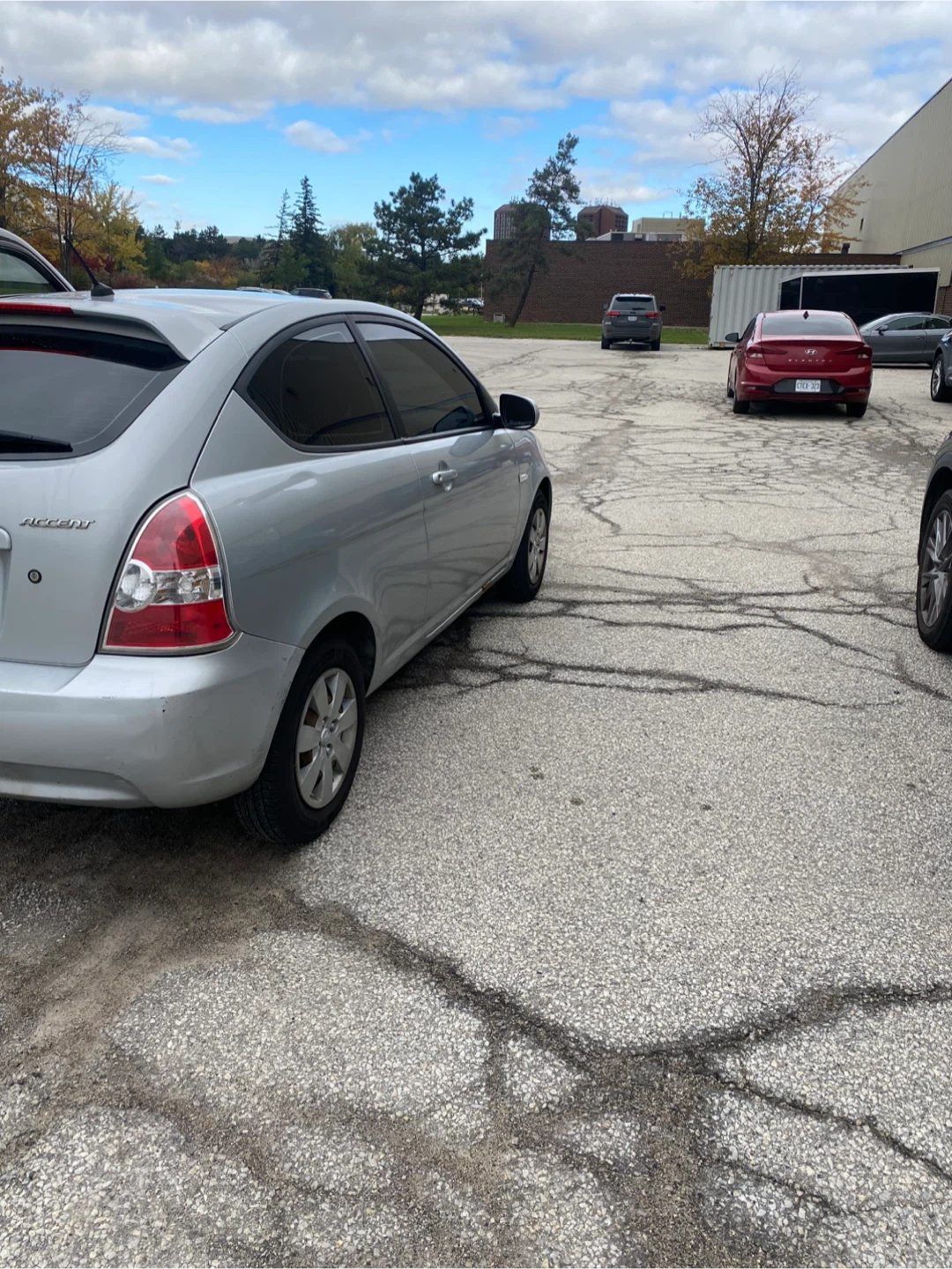 Hyundai Accent Silver Hatchback