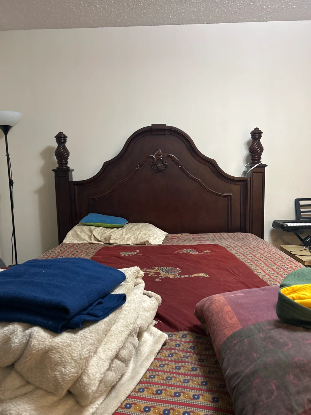 Queen bed