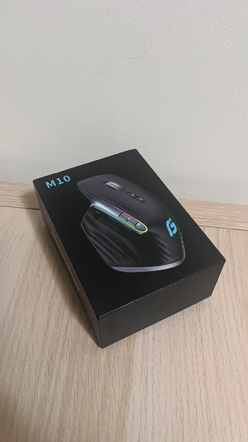 New Fiodio M10 Wireless Mouse - Black