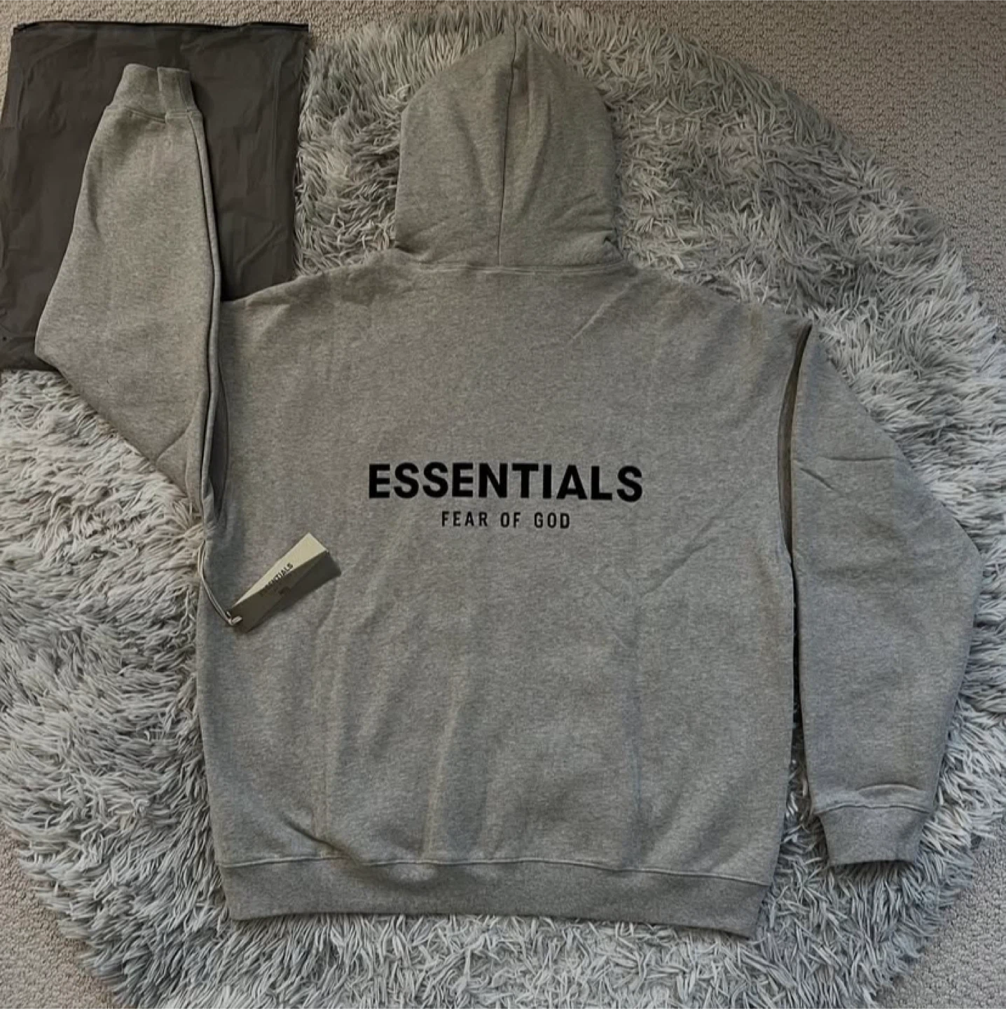 Essentials Fear of God Grey Hoodie - photo 2