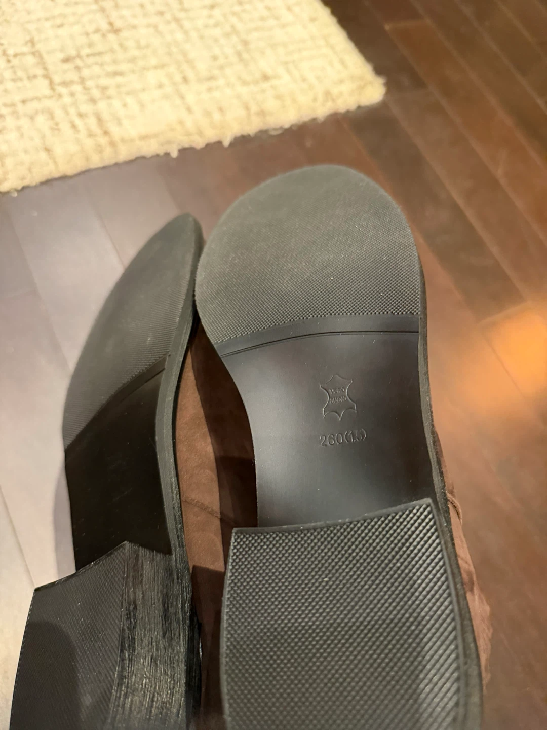 Brown Suede Chelsea Boots - Size 9.5 - photo 4