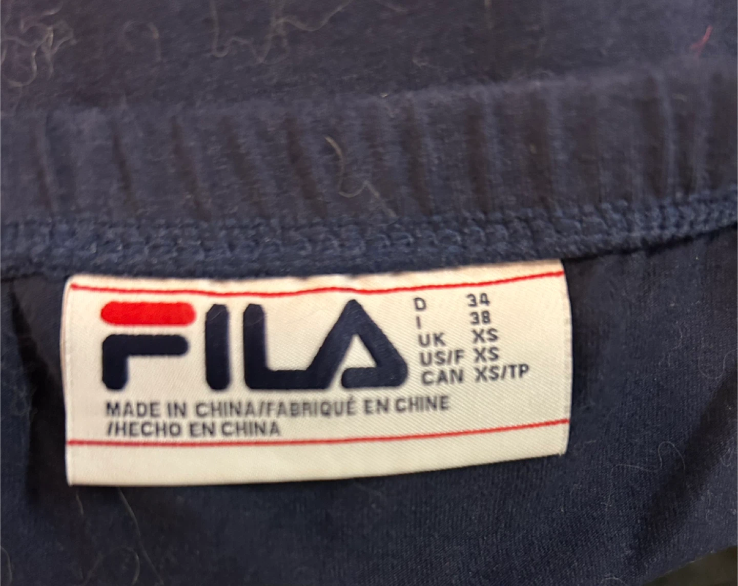Fila XS Navy Blue Tube Top - photo 2