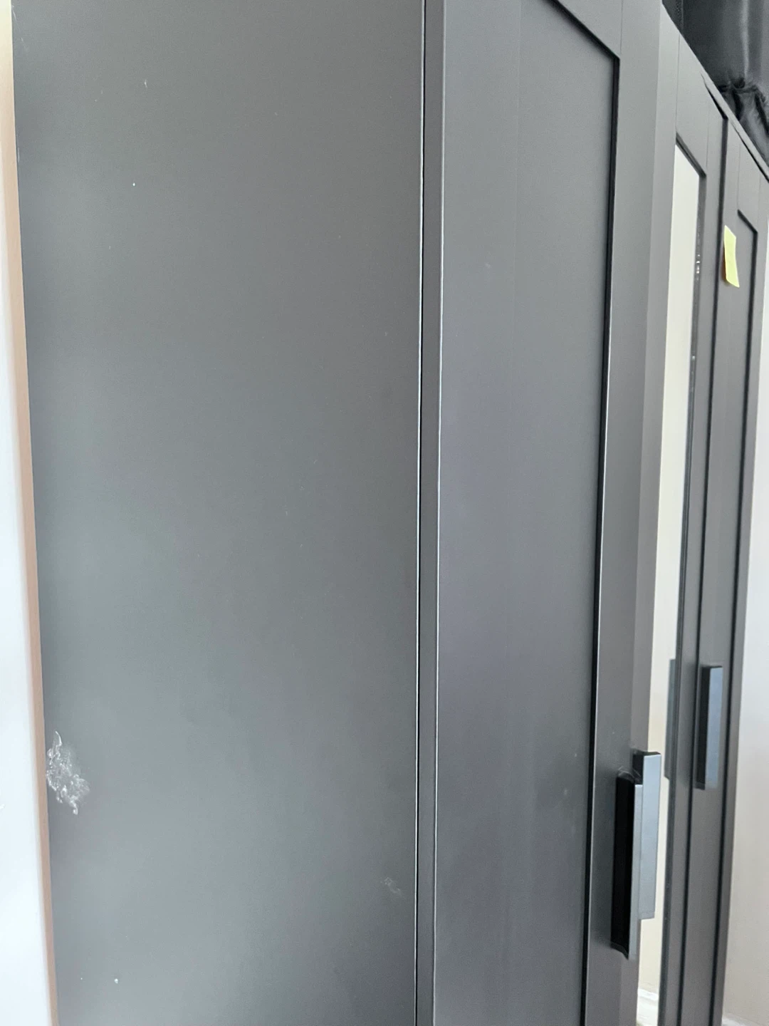 3 door cabinet - Black - photo 2