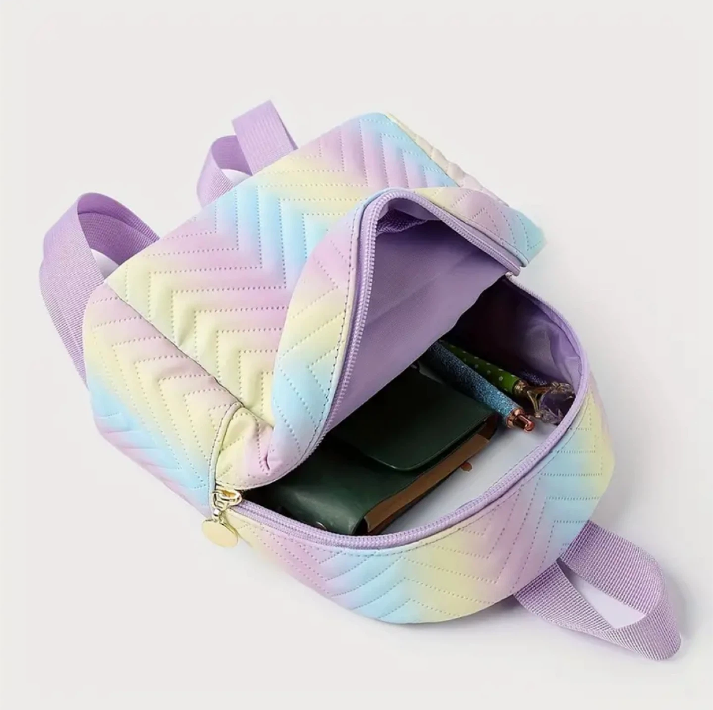 Pastel Rainbow Mini Backpack - Cute & Stylish! - photo 4