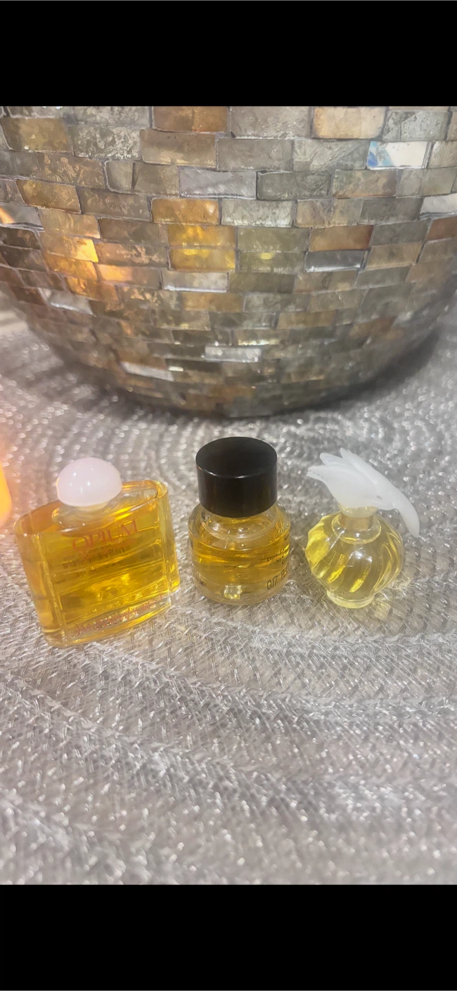 Miniature Perfume Bottles: Opium, Jil Sander, Unknown