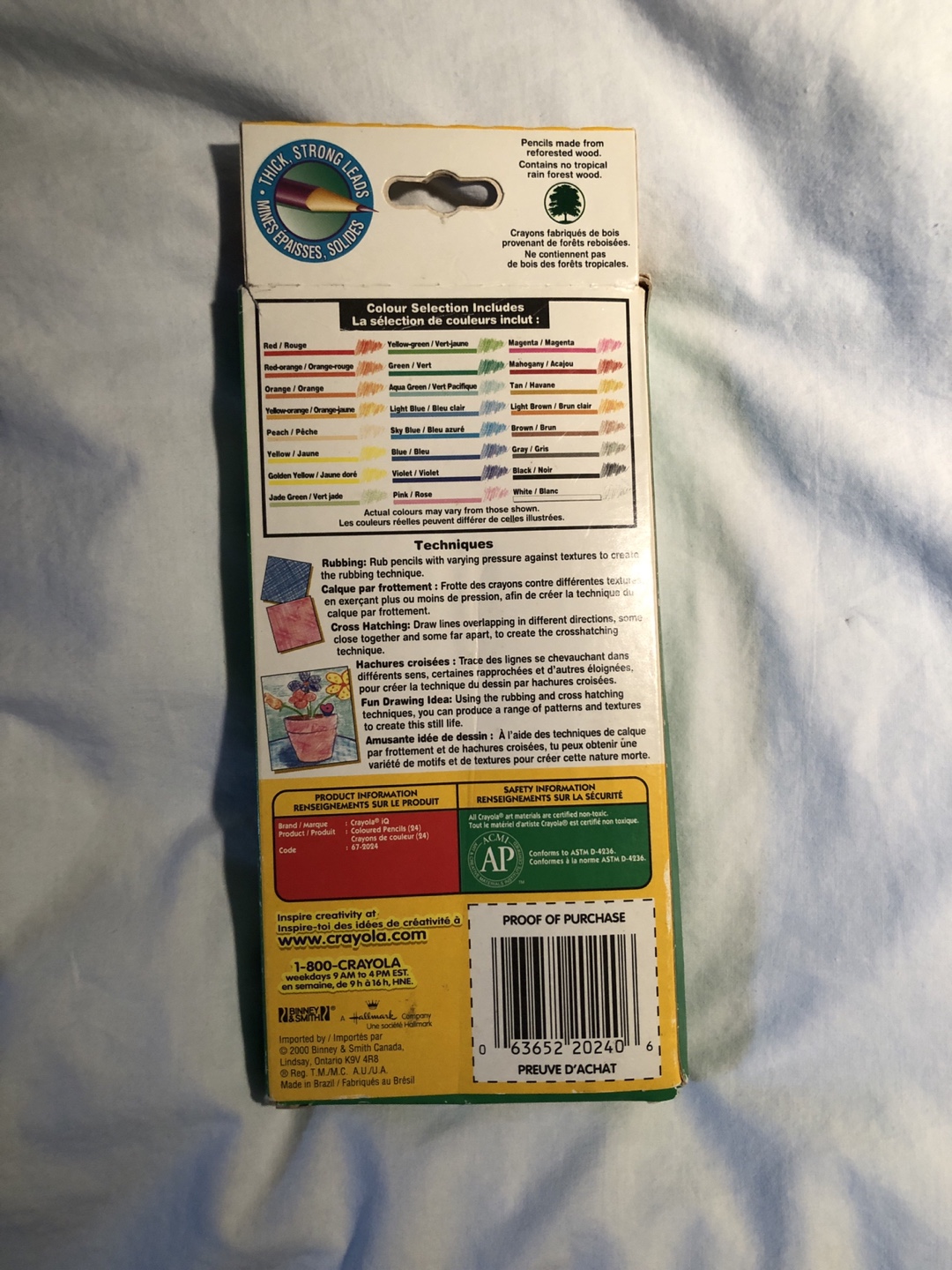 🧡 Crayola iQ 24 Pencil Crayons - photo 2
