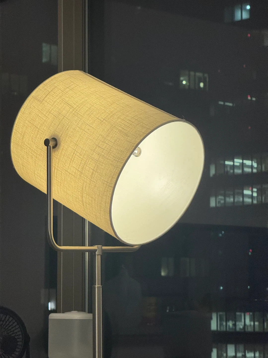 Modern Yellow Fabric Shade Floor Lamp - photo 2