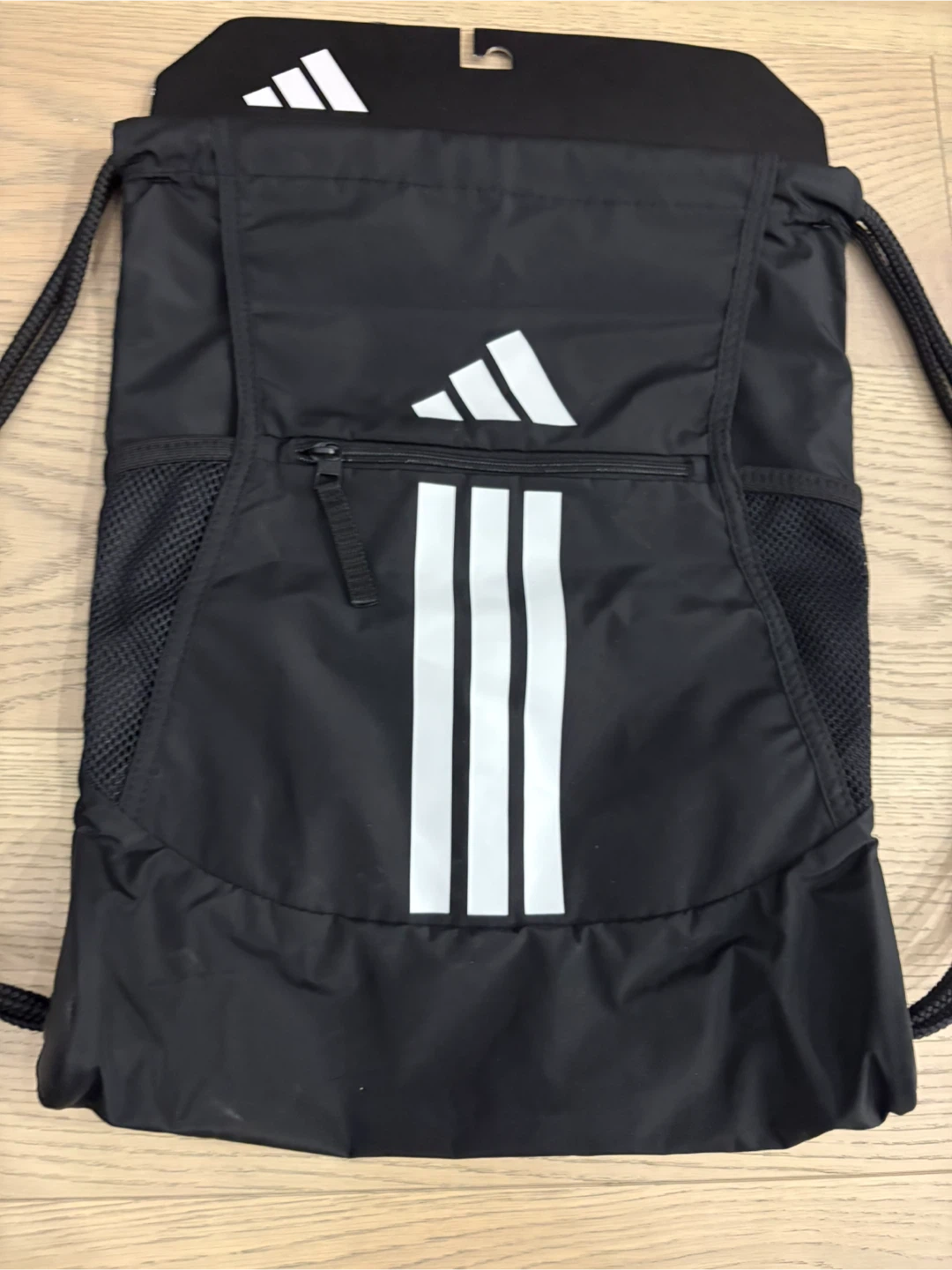 Adidas Alliance 3S Black Drawstring Backpack - photo 2