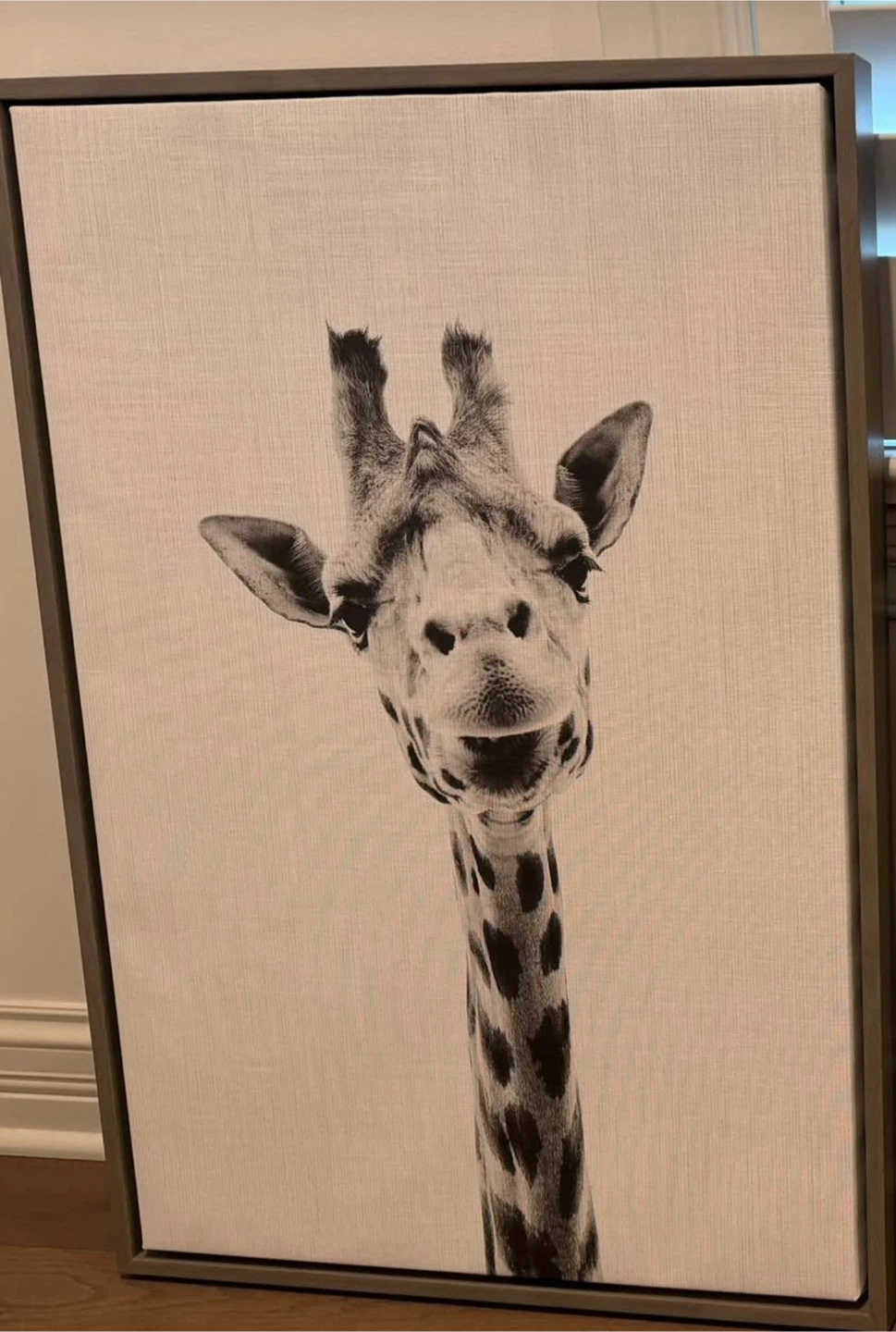 Elephant & Giraffe Framed Prints - Set of 2 - photo 2