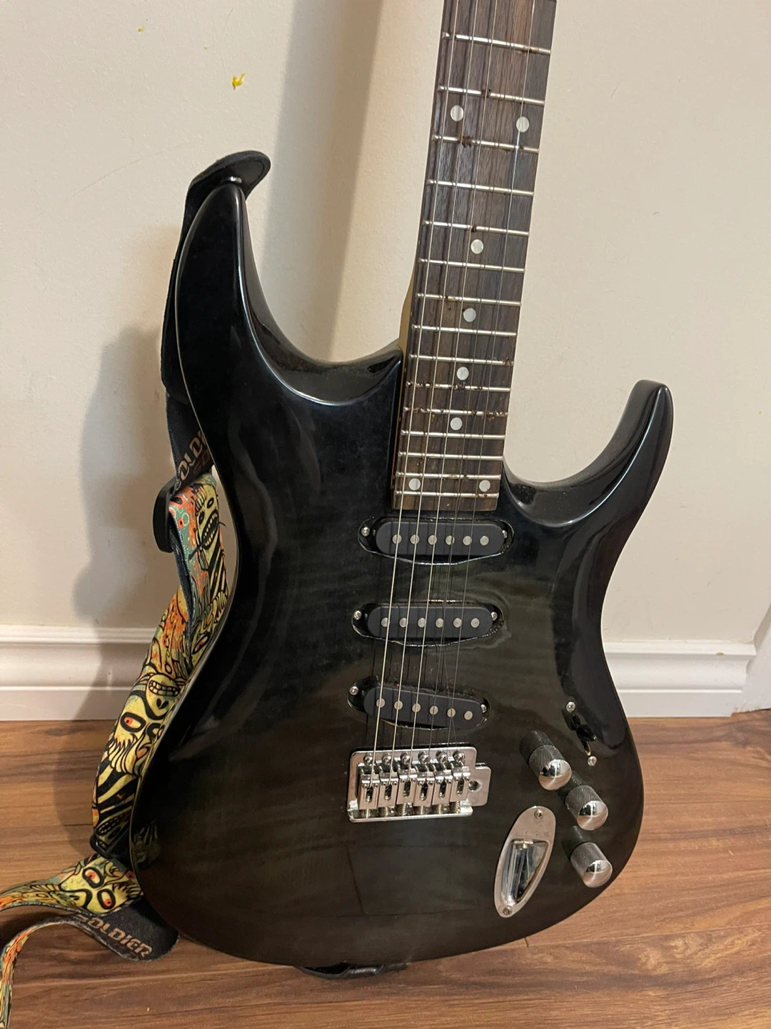 Rogers Electric Guitar with Case - photo 3