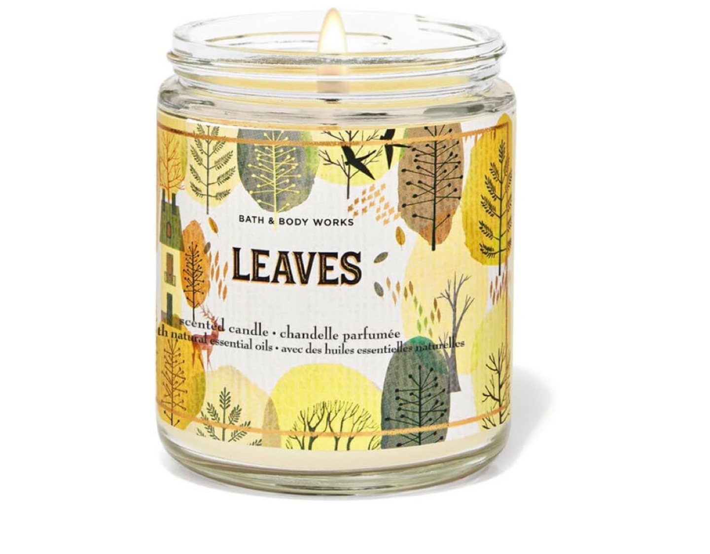 Bath & Body Works Leaves Scented Candle x 4 - photo 2
