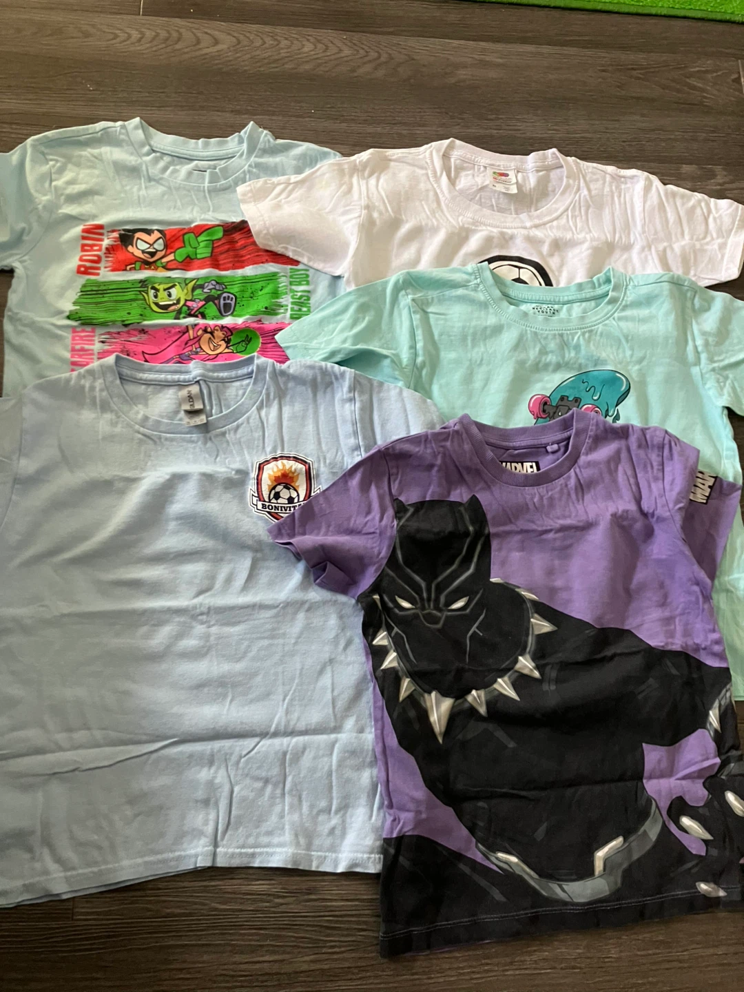 Kids T-Shirts Bundle - Sizes Vary