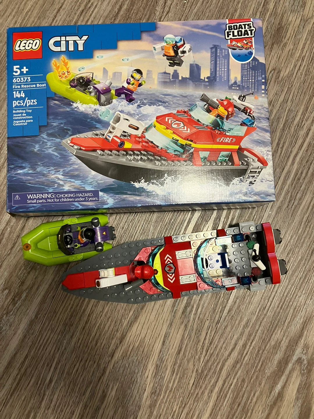 LEGO City Fire Rescue Boat 60373