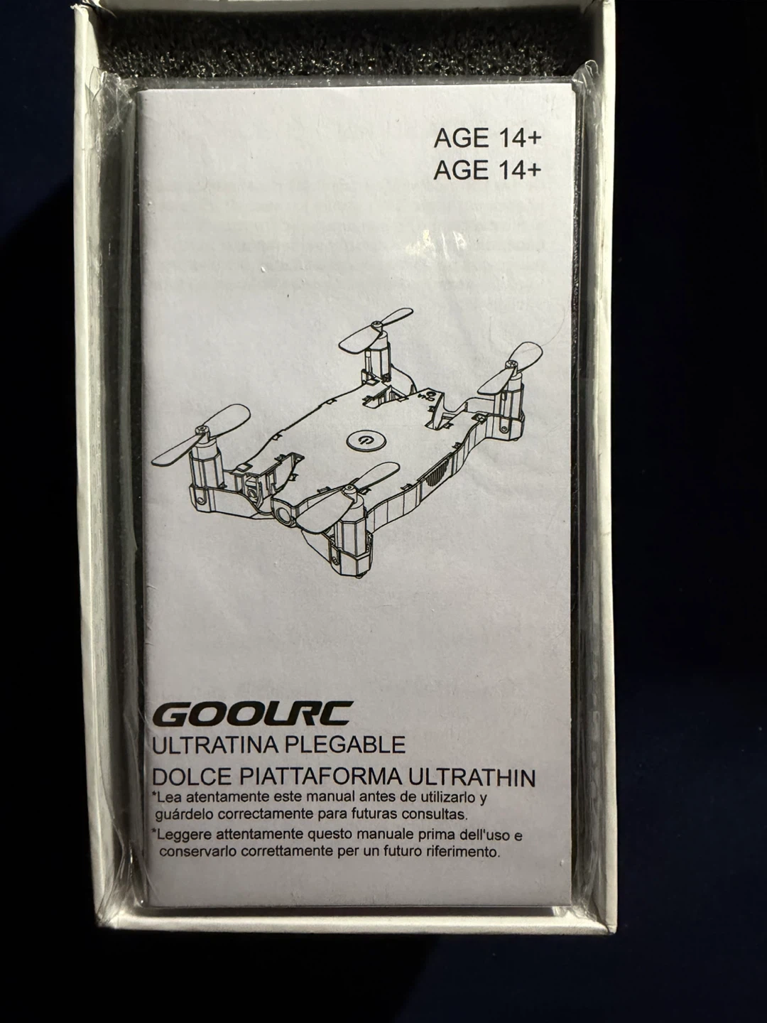 GoolRC T49 Red Drone - Like New! - photo 2