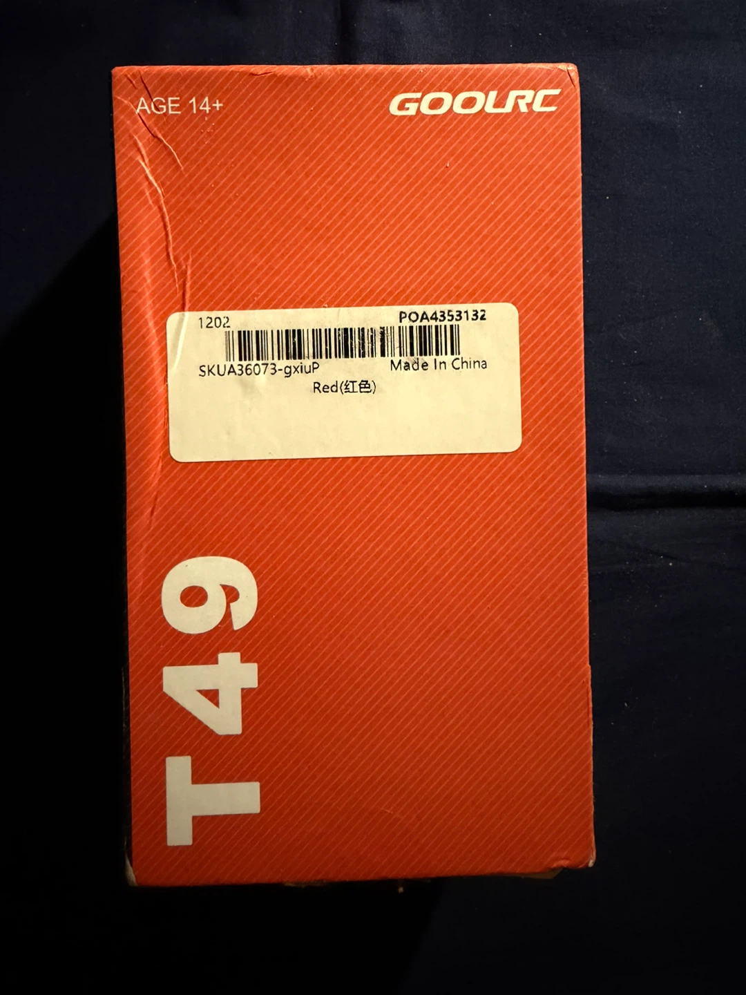 GoolRC T49 Red Drone - Like New!