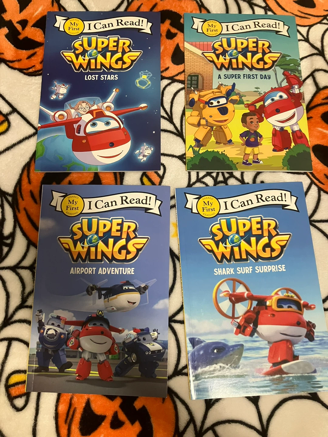 Super Wings I Can Read! Book Set