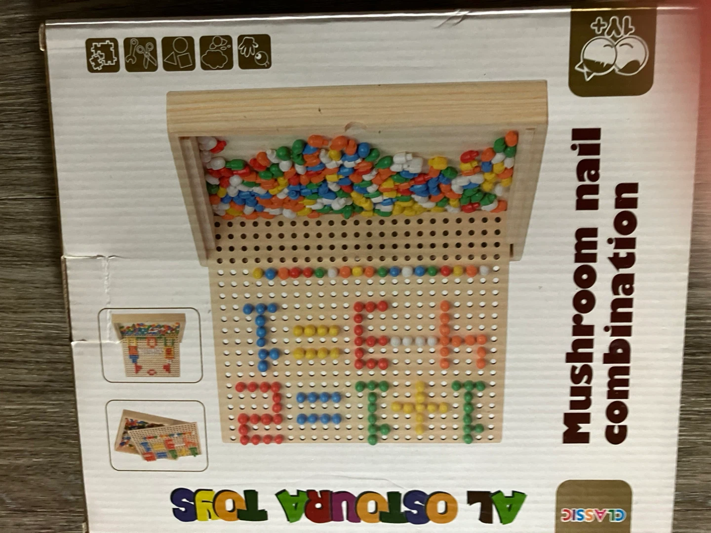 AL OSTOURA TOYS Mushroom Nail Combination