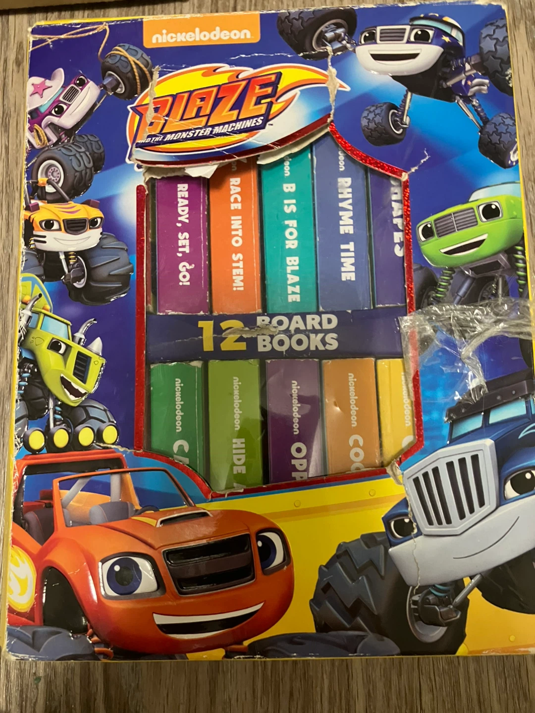Nickelodeon Blaze and the Monster Machines 12 Board Books