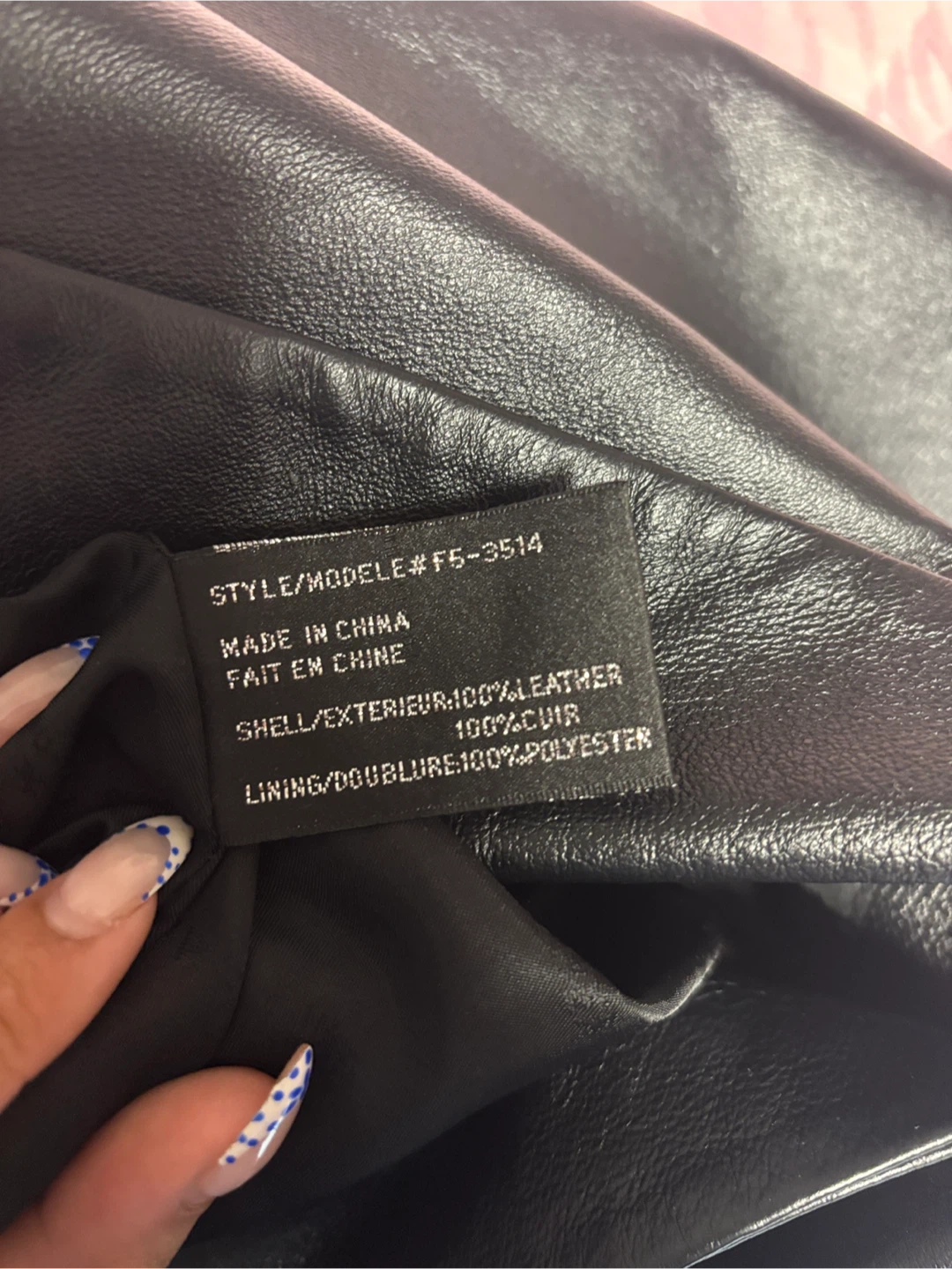 Fairweather Genuine Leather Blazer - Size S - photo 4