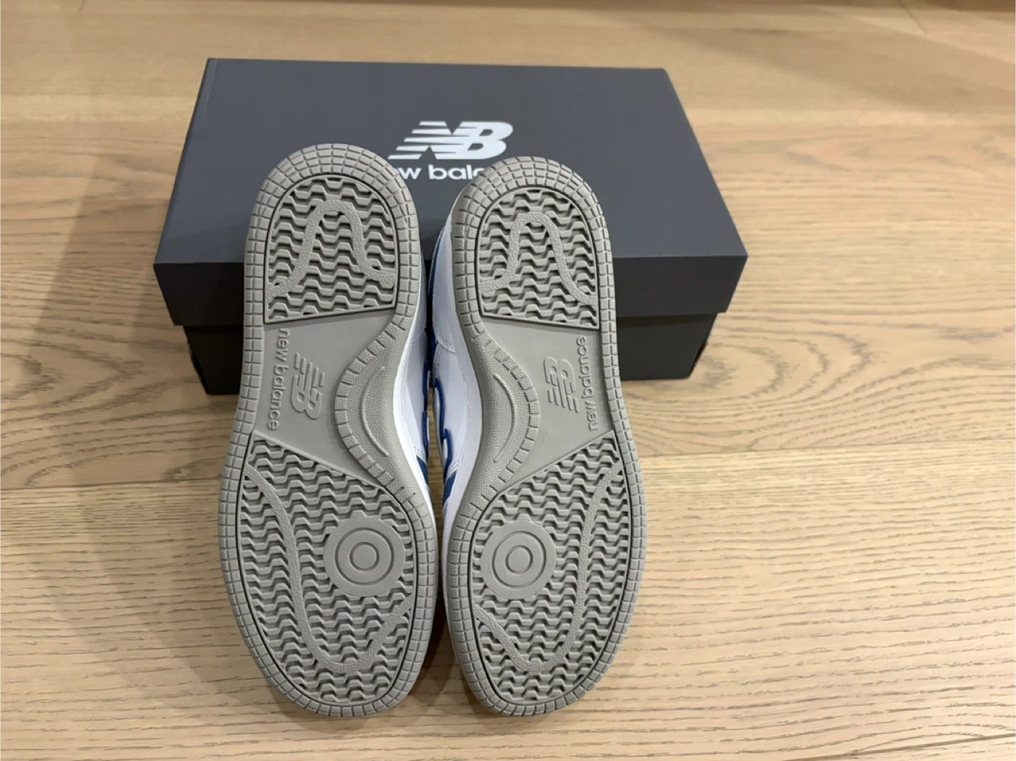 New Balance 480 Kids White/Blue Shoes - Size 6 youth - photo 3