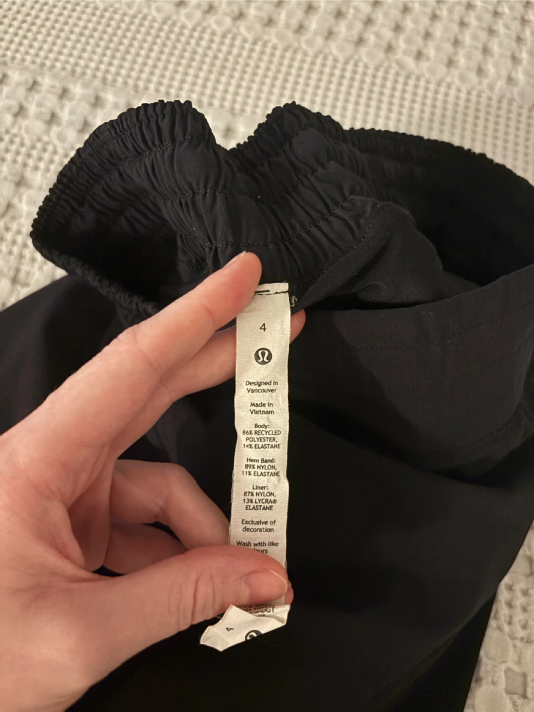Lululemon Black Skirt Size 4 - photo 4