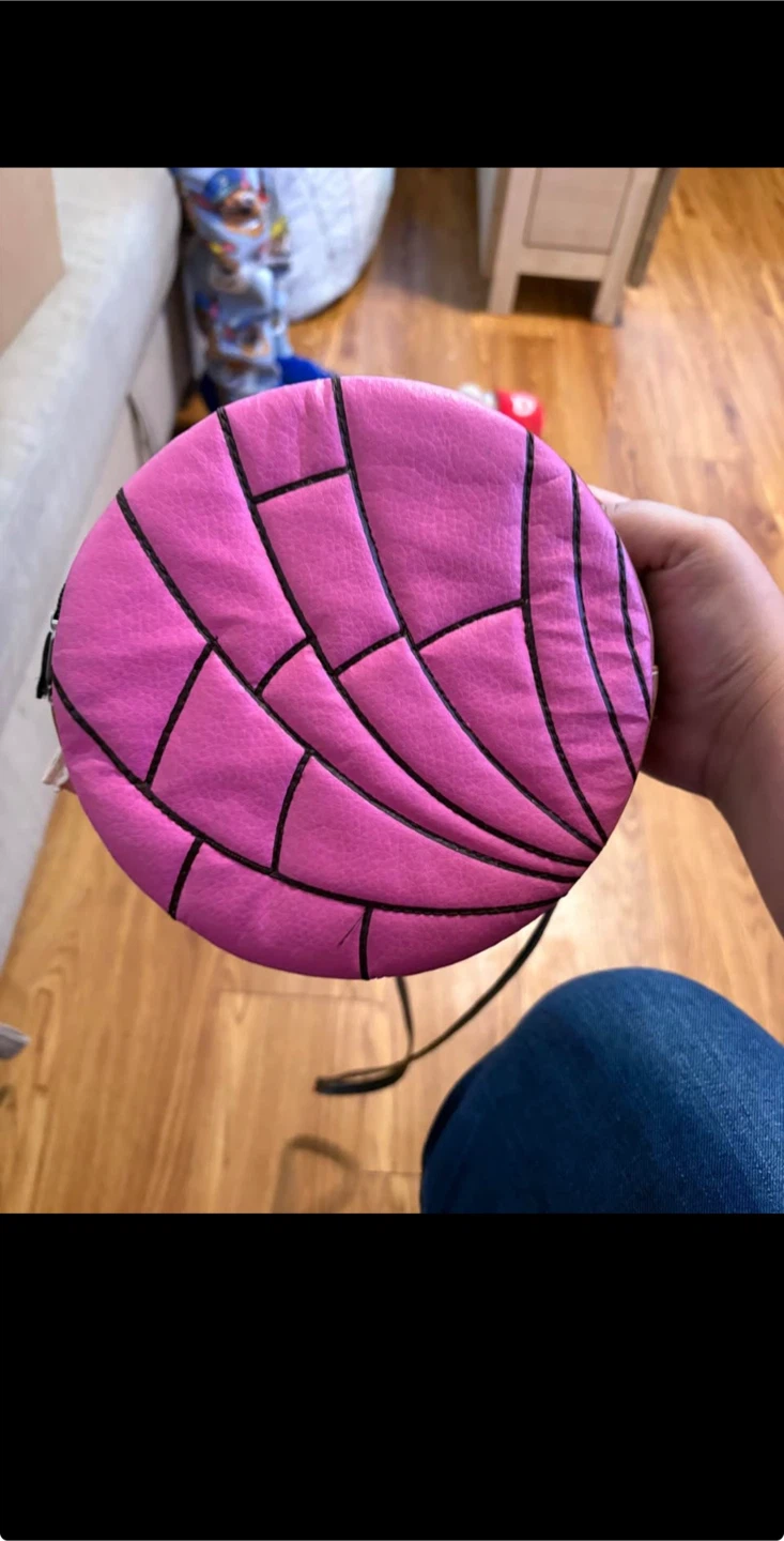 Pink Concha Coin Purse