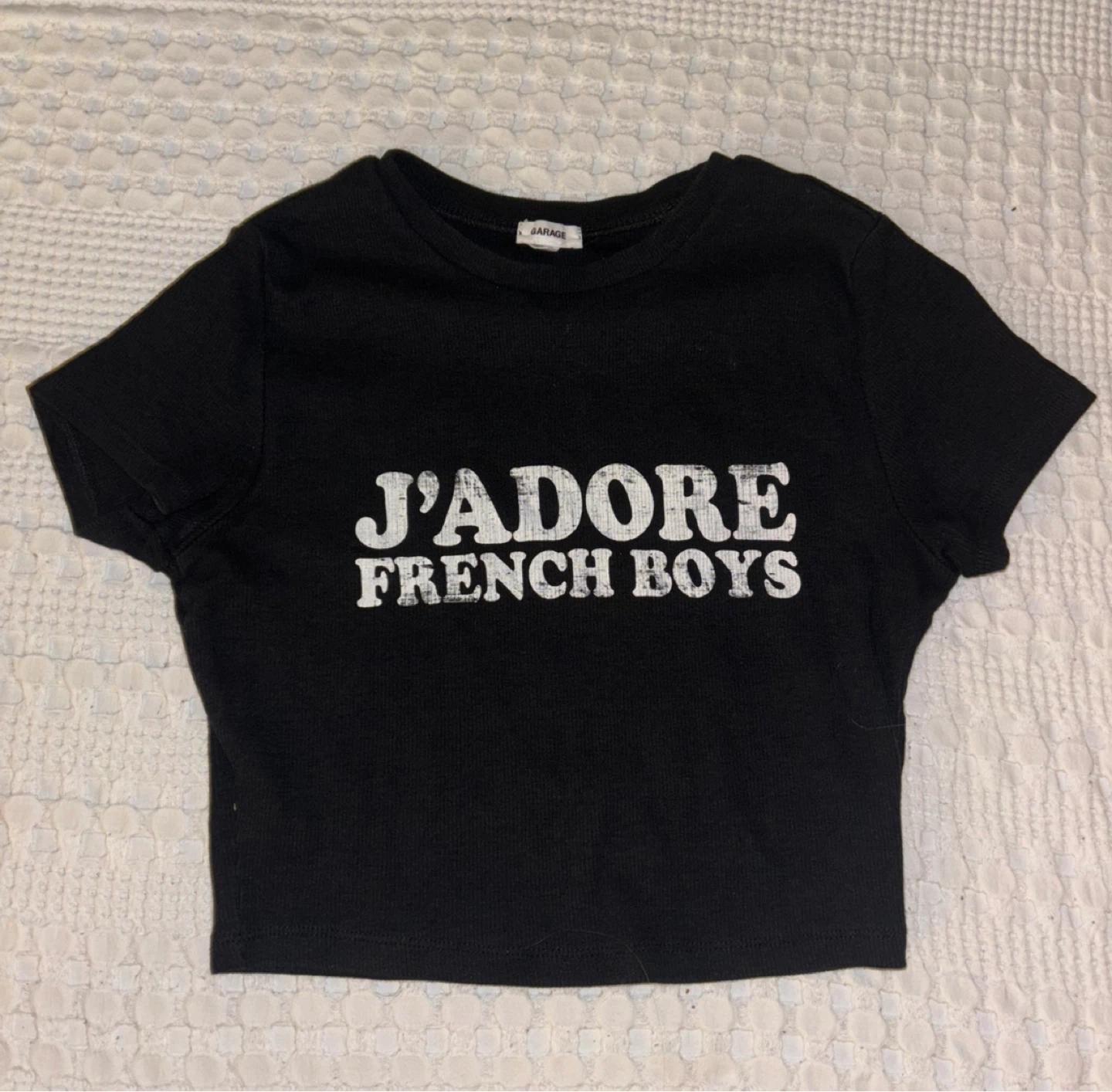 Garage Black Crop Top - Size Small - photo 2
