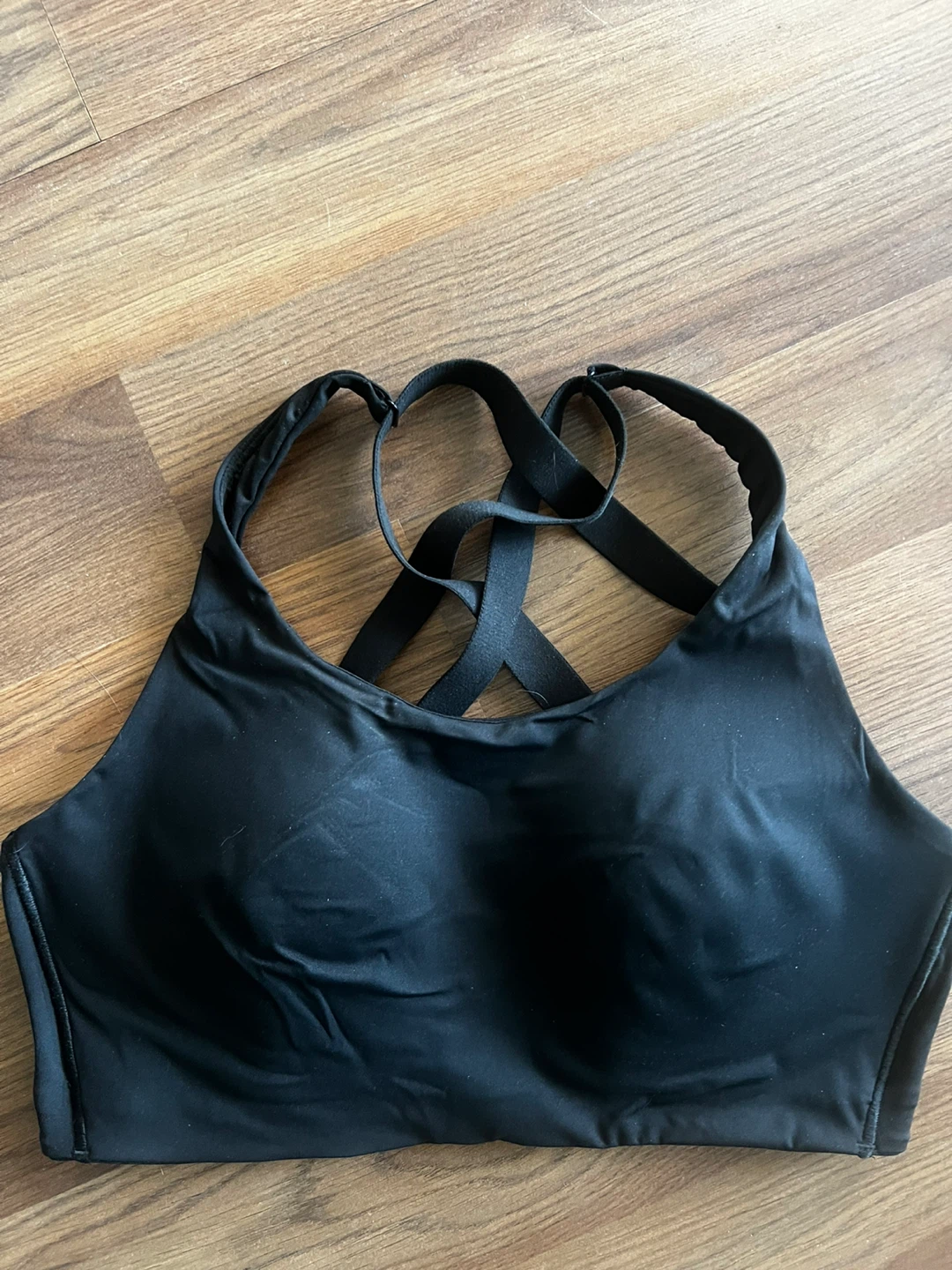 Lululemon Black Padded Sports Bra - Size 34D