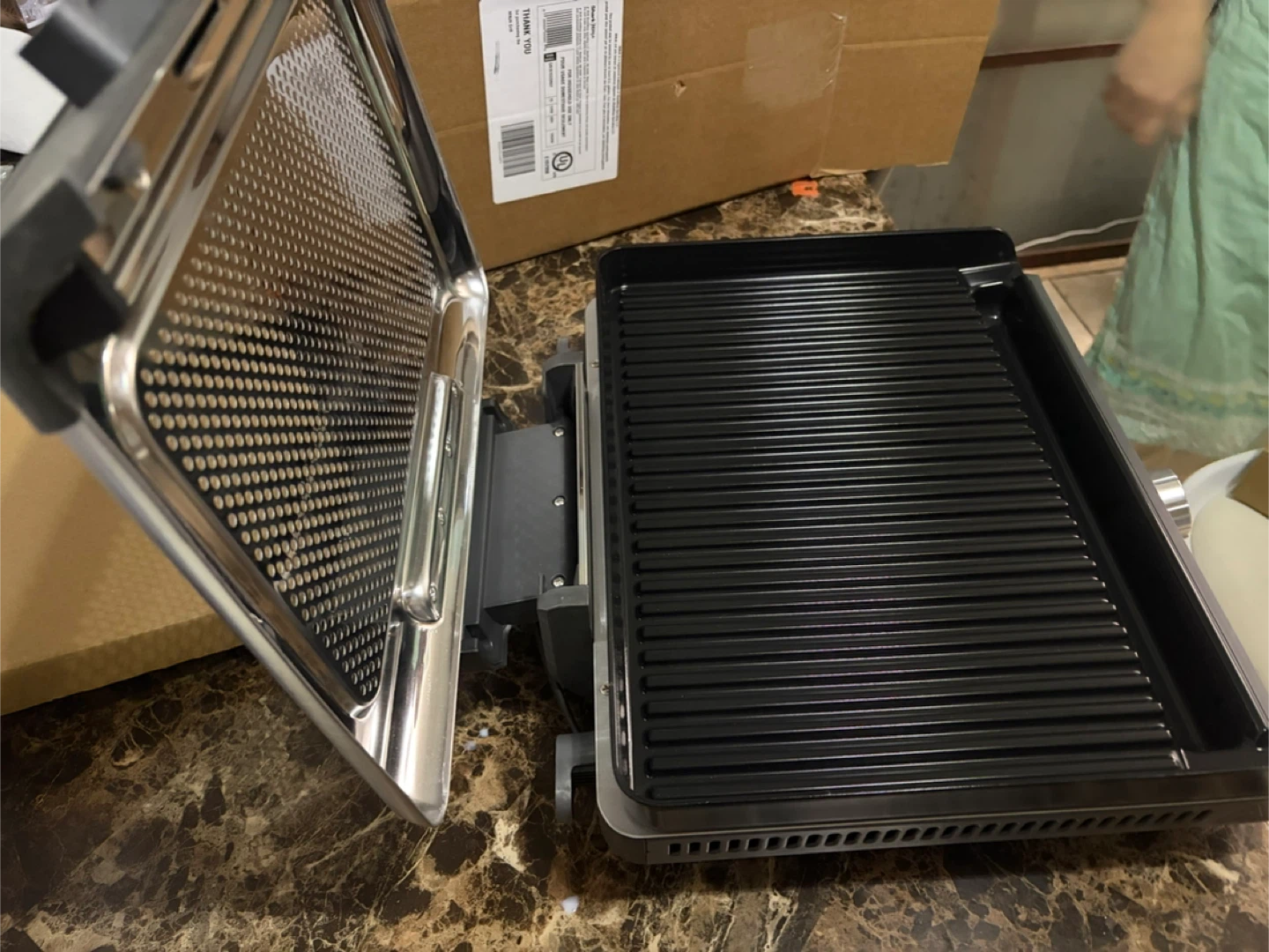 Ninja Sizzle Smokeless Indoor Grill & Griddle - photo 4