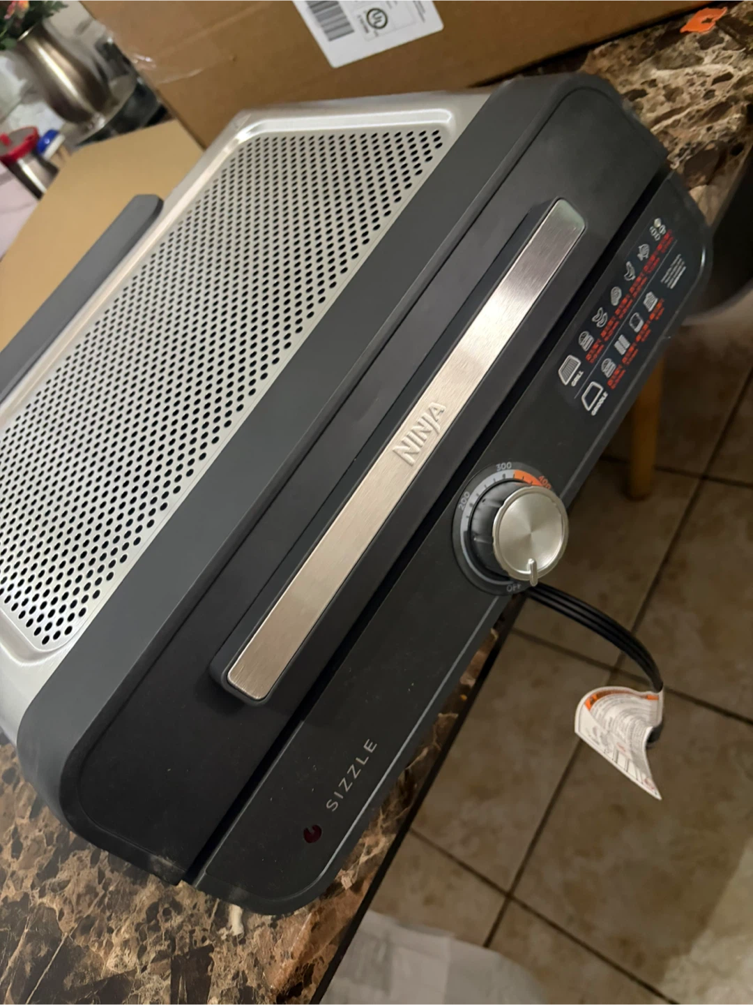 Ninja Sizzle Smokeless Indoor Grill & Griddle - photo 5