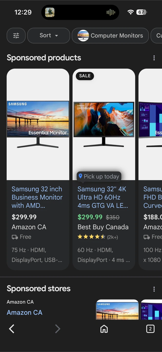 75hz 1080p Samsung Monitor (please read desc)