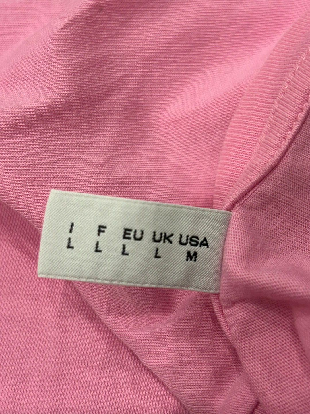 Authentic Moschino Swim Pink Cotton T-Shirt - Size L - photo 4