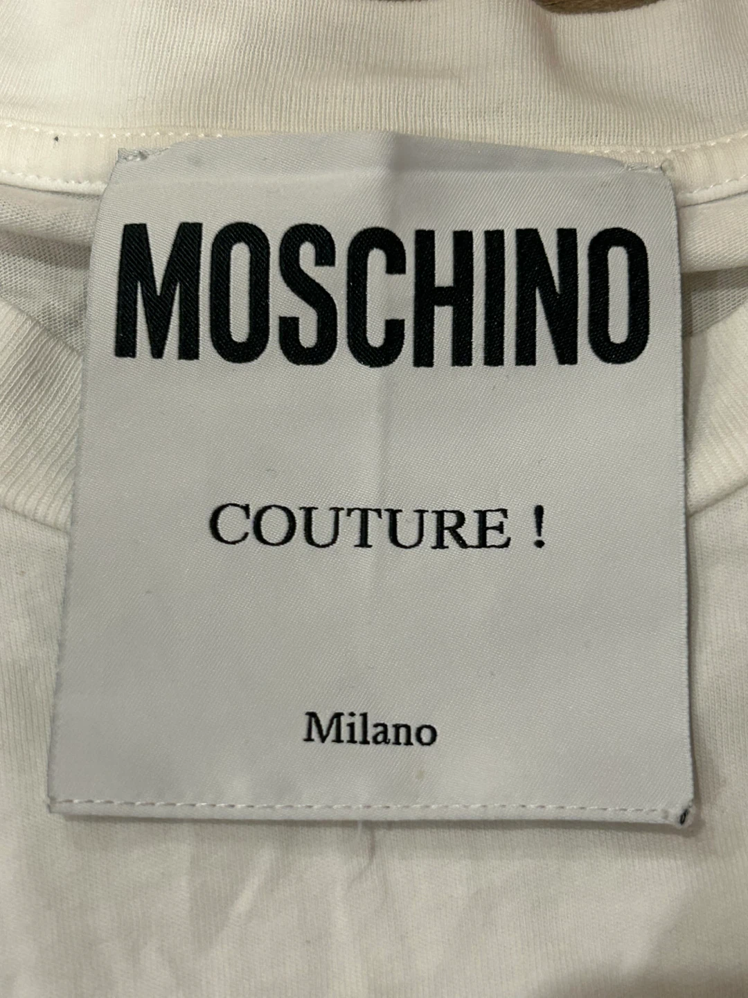 Moschino Couture! White Tee - Size XS - photo 3