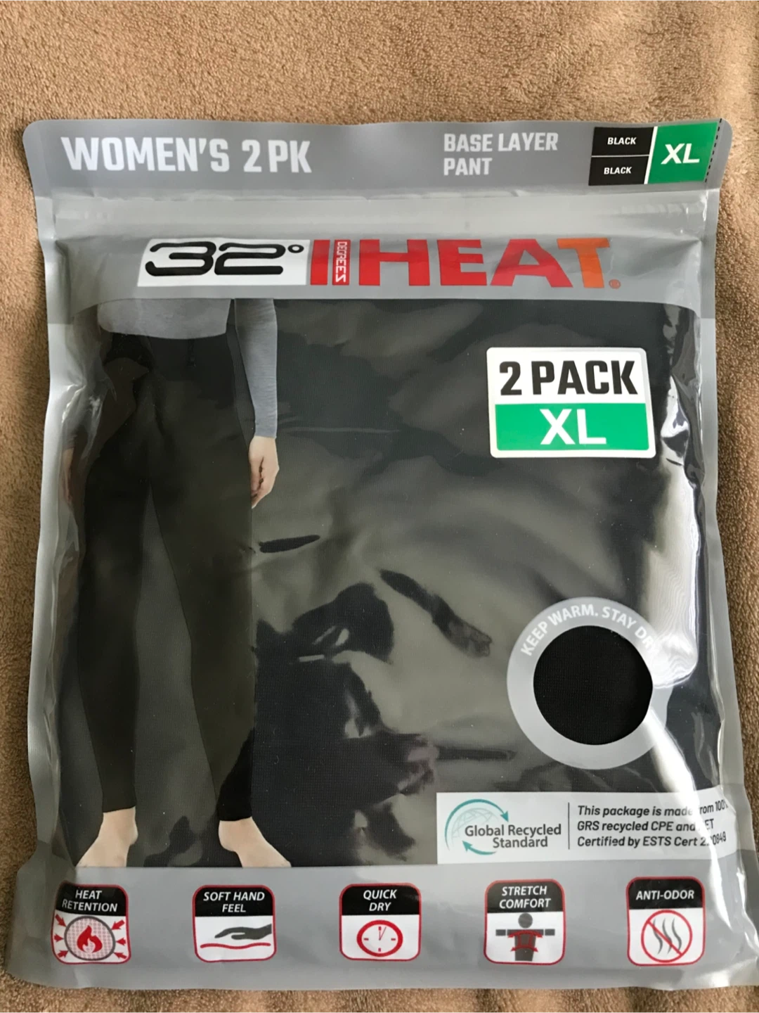 Base Layer Pants- 32 Degrees Heat L or XL - photo 2